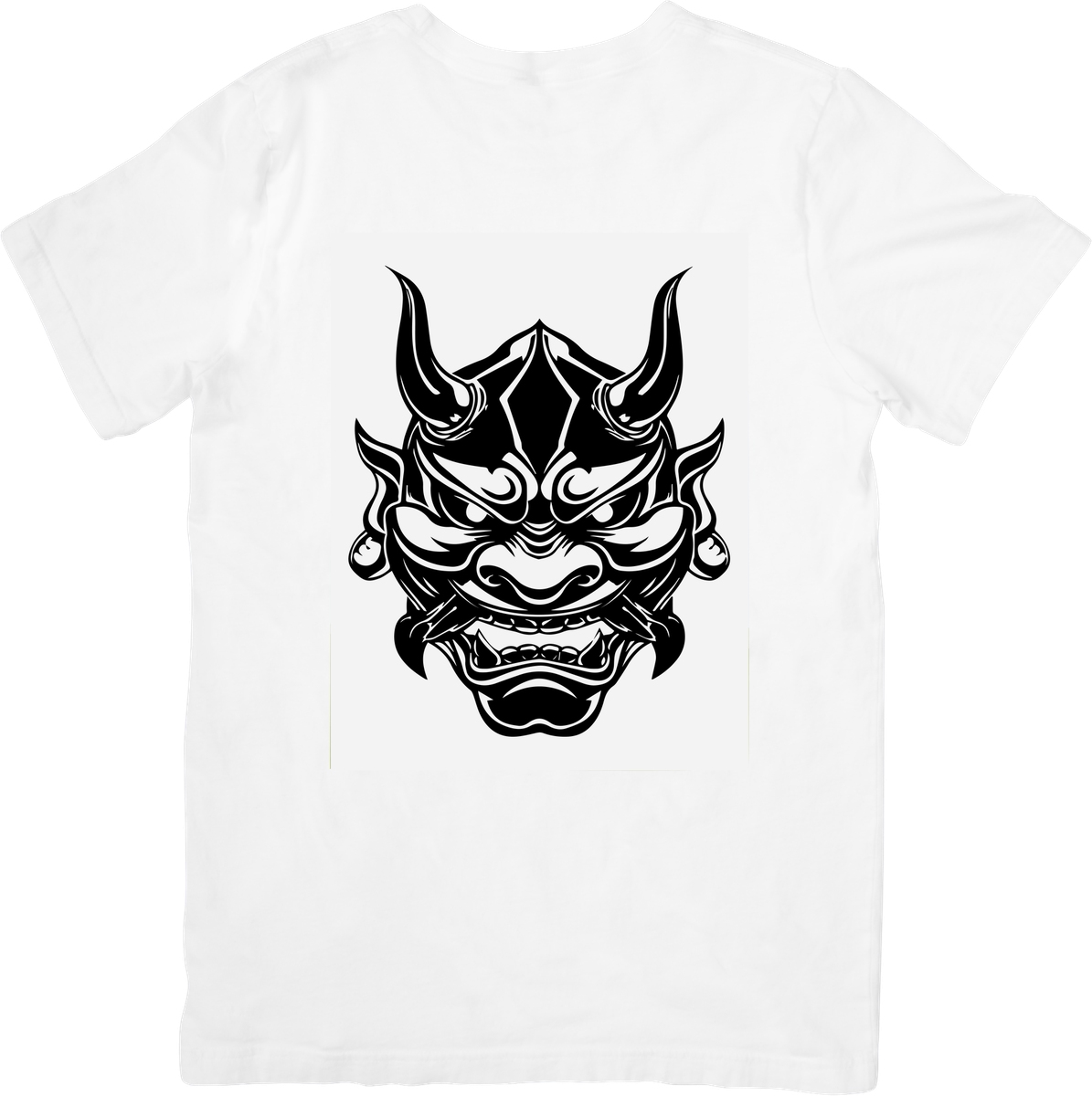 Hannya Oni Mask T-Shirt | Japanese Demon Graphic Tee | Streetwear Gothic Gift