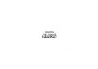 Thumbnail for Forever Alone Throw Pillow | Funny Graffiti Text Decorative Pillow | Sarcastic Humor Gift