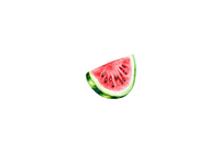 Thumbnail for Watermelon Slice Throw Pillow | Watercolor Summer Fruit Decorative Pillow | Kids Room Picnic Gift